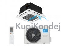 MIDEA КОНДИЦИОНЕР КАССЕТНОГО ТИПА В КОМПАКТНОМ ИСПОЛНЕНИИ (600X600) С ЗАПАТЕНТОВАННОЙ ТЕХНОЛОГИЕЙ ВОЗДУХОРАСПРЕДЕЛЕНИЯ BREEZELESS (MCAU/MO-N8)