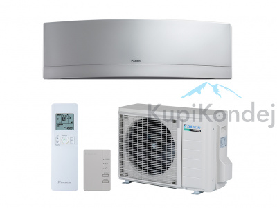 DAIKIN ПРЕМИАЛЬНАЯ СЕРИЯ Настенная сплит-система EMURA FTXJ/RXJ_S с матово-серебристым внутренним блоком